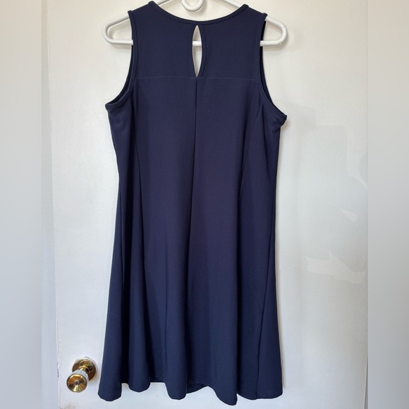🎉4/30$🎉 Mondetta Navy Sleeveless A-Line Dress - Size Large - Picture 4 of 4